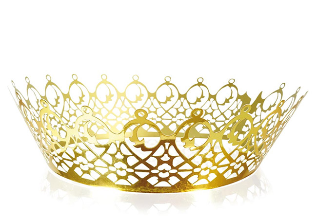 Couronne dentelle or Alcara Couronne dentelle or Alcara